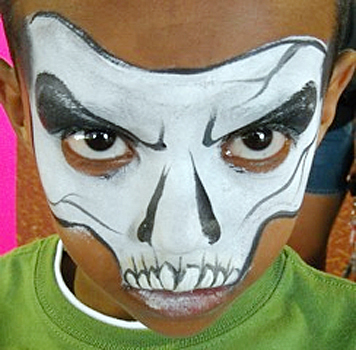 Award winning Face Painting- Mime Time Denver,for parties & events